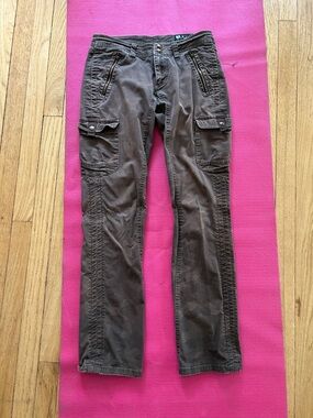 Kuhl Brown Cargo Pants with Utility Pockets size 2